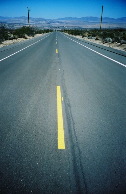 More deserted road.